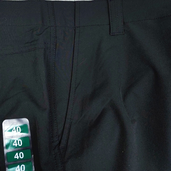 NWT Zeroxposur Mens 40 Blk Stretch Travel Shorts - Picture 4 of 7